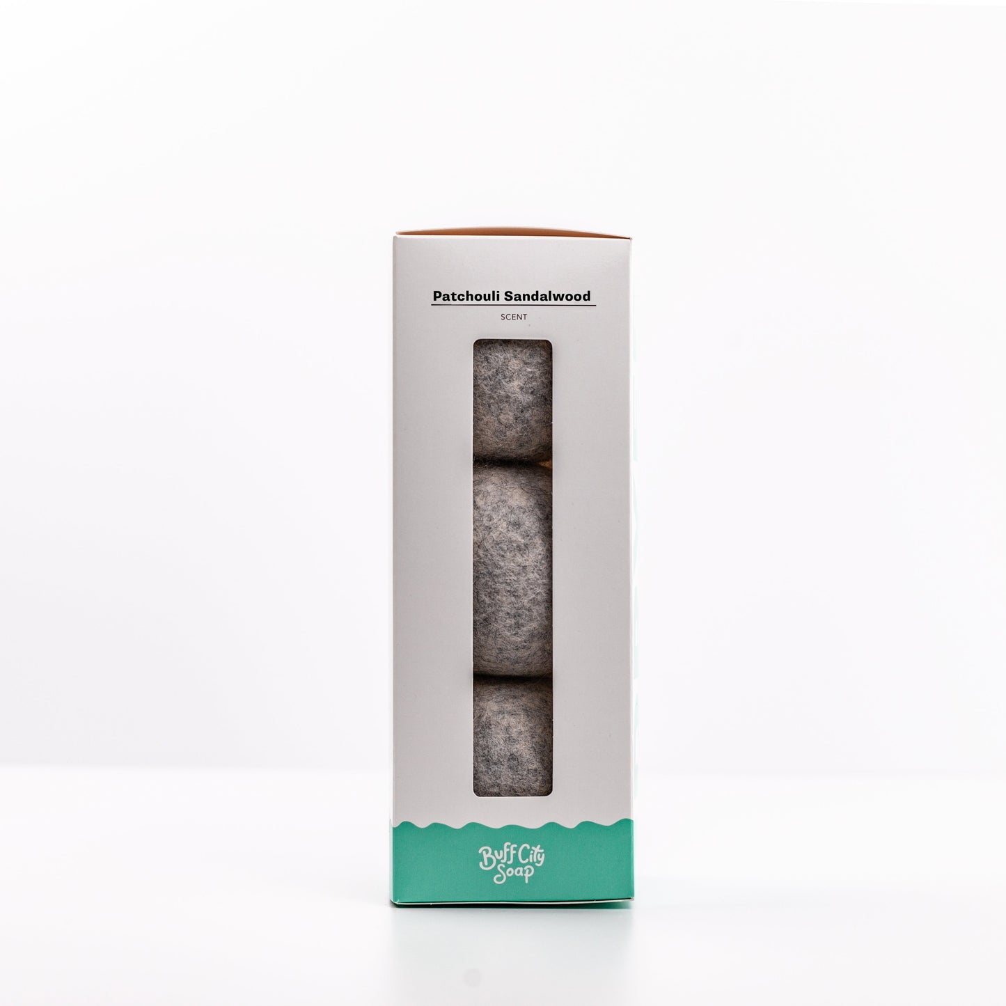 Patchouli Sandalwood Wool Dryer Balls (Set of 3)